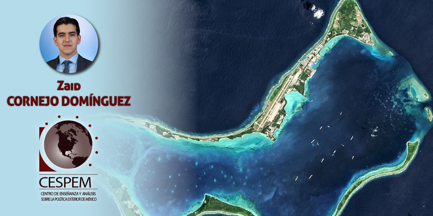 Atolón Diego García en el archipiélago de Chagos | Foto: BBC. Atolón Diego García en el archipiélago de Chagos | Foto: BBC.